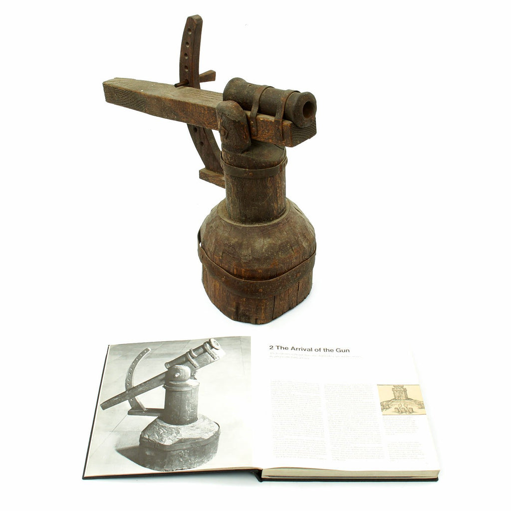 Original 15th Century European Rampart Swivel Gun with Victorian Era Mount Original Items