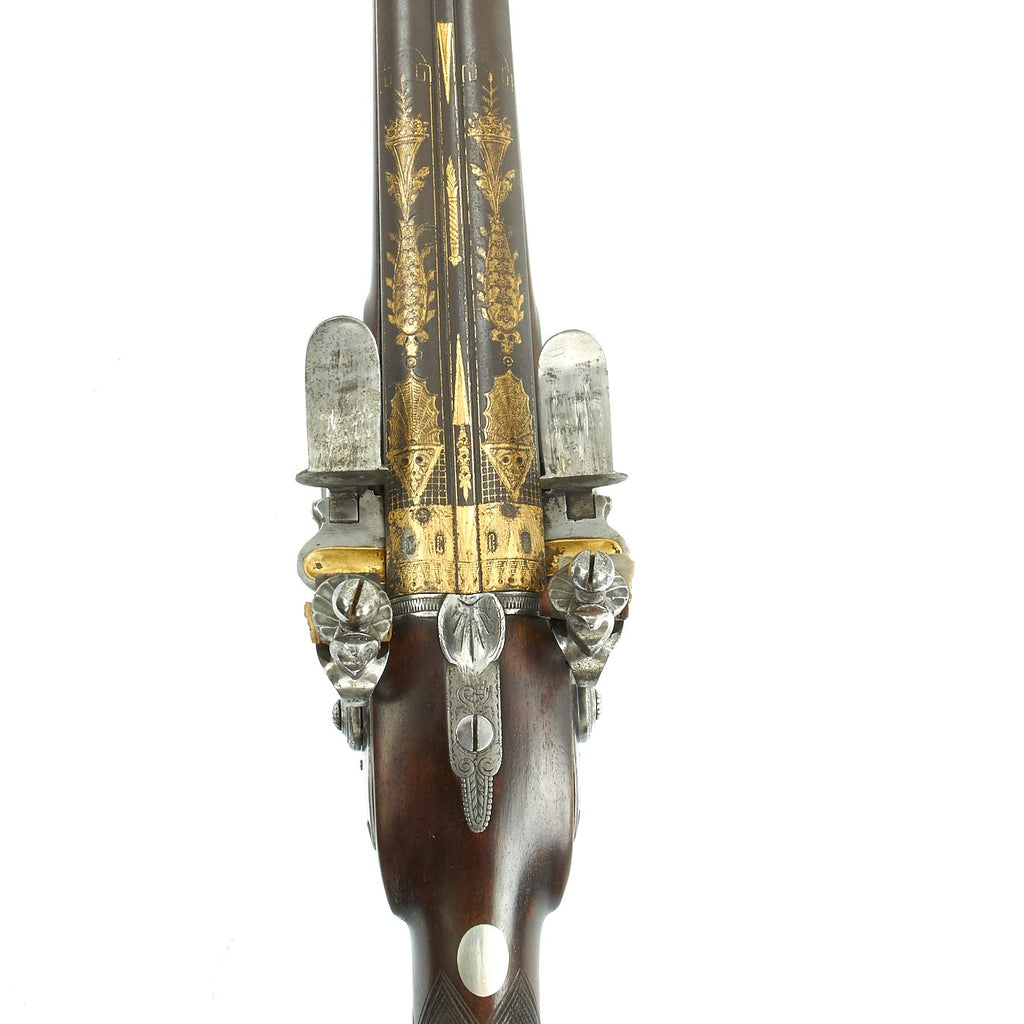 Original French Napoleonic Nicolas Noel Boutet Double Barrel Flintlock ...