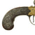 Original British Brass Cannon Barrel Flintlock Pocket Pistol by Freeman of London - circa 1760 Original Items