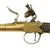 Original British Brass Cannon Barrel Flintlock Pocket Pistol by Freeman of London - circa 1760 Original Items