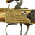 Original British Brass Cannon Barrel Flintlock Pocket Pistol by Freeman of London - circa 1760 Original Items