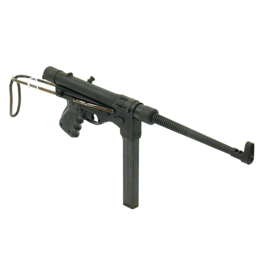 Original Belgian Vigneron M2 Display Submachine Gun with Magazine - Serial 095983 Original Items