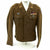 Original U.S. WWII Combat Medic 11th Airborne Ike Jacket with Australian Made Jump Wings Original Items