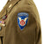 Original U.S. WWII Combat Medic 11th Airborne Ike Jacket with Australian Made Jump Wings Original Items