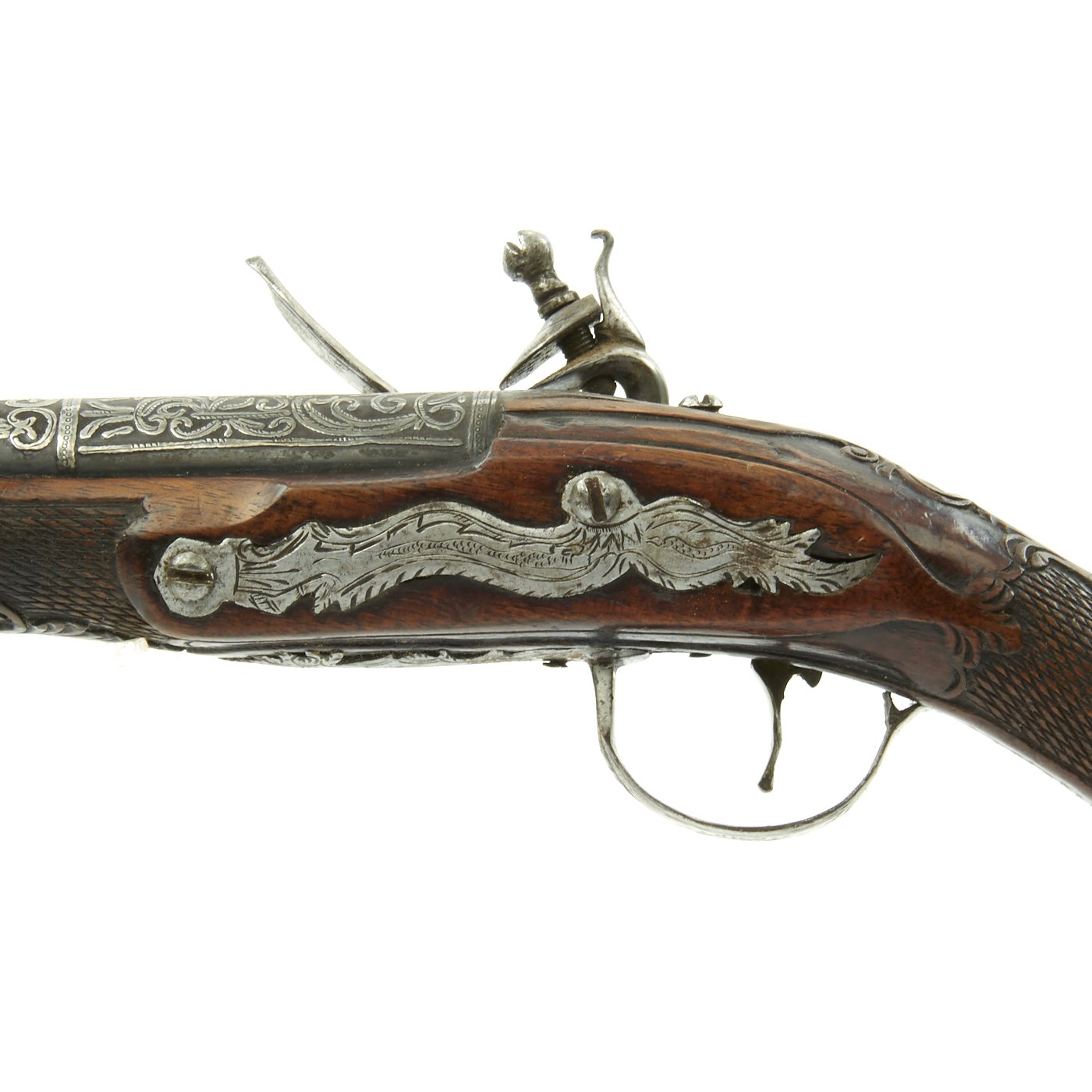 Flintlock Blunderbuss Pistol Framed Print by Paul Ward - Fine Art