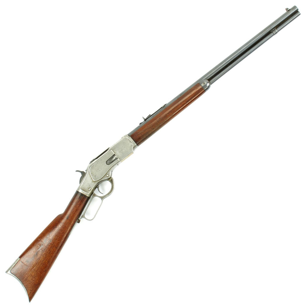 Original U.S. Winchester Model 1873 .32-20 Rifle with Round Barrel made in 1883 - Serial 129717 Original Items