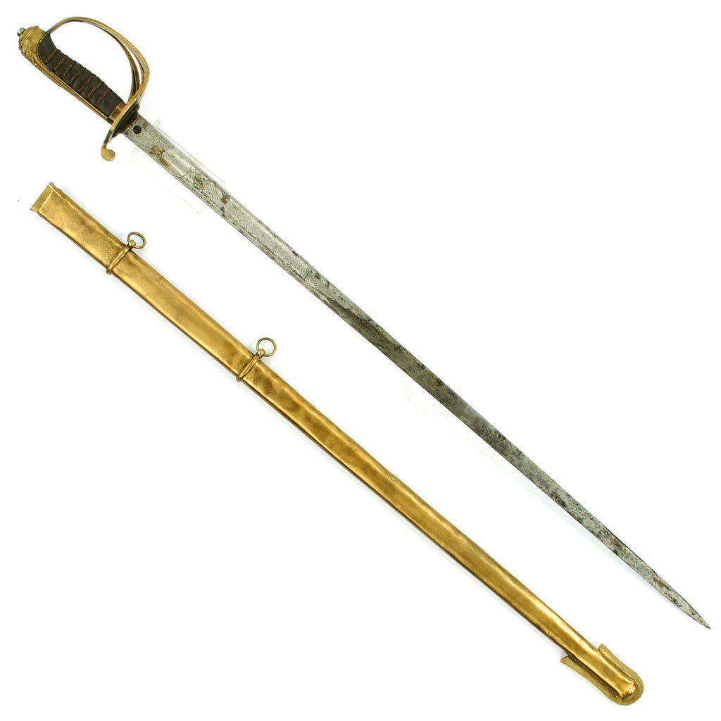 Original British 1845 Pattern Infantry Officer Sword Marked Nepaul by Harman & Co Calcutta Original Items