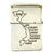 Original U.S. Vietnam War Zippo Lighter Engraved with Map of Vietnam and Inscription - Dated 1968 - 1969 Original Items