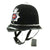 Original British Unissued Rose Top Police Bobby Helmet from the Surrey Constabulary in size 59 - c. 1990 Original Items