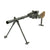 Original WWII Danish Madsen Display Light Machine Gun with Monopod and Magazine Pouch Original Items