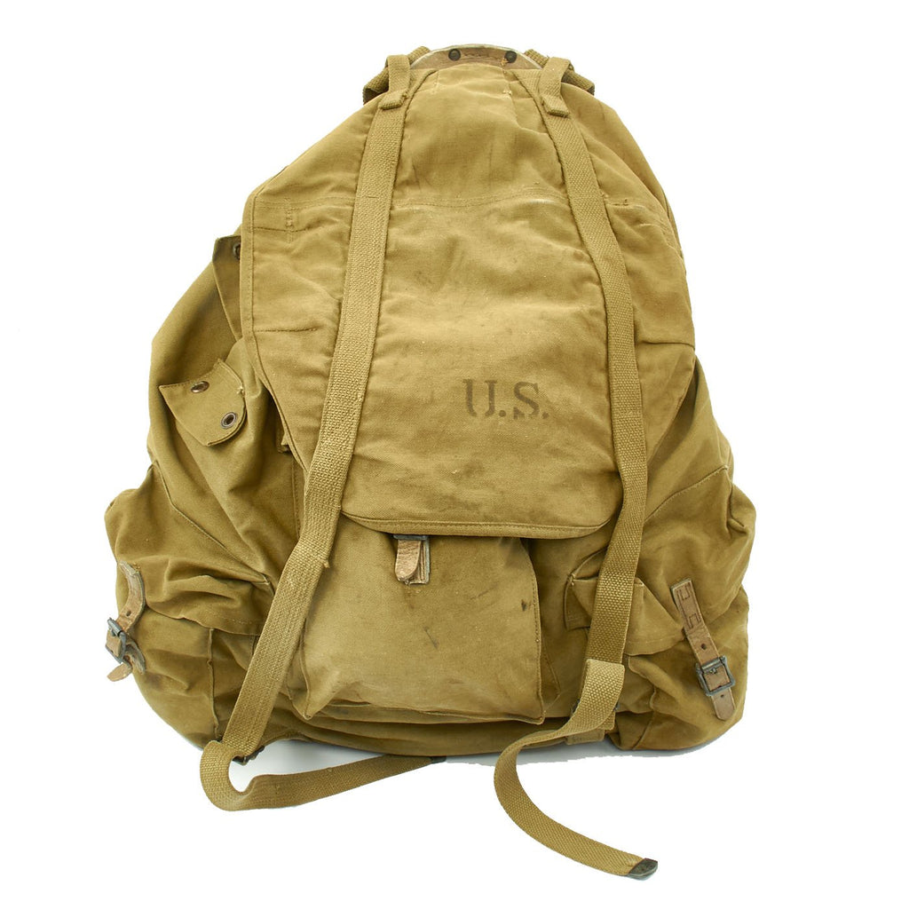 Original U.S. WWII Army M1942 Mountain Backpack - Rucksack with Frame by Simmons Co. - dated 1942 Original Items