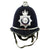 Original British Comb Top E II R Bobby Helmet from the Ministry of Defence Police Original Items