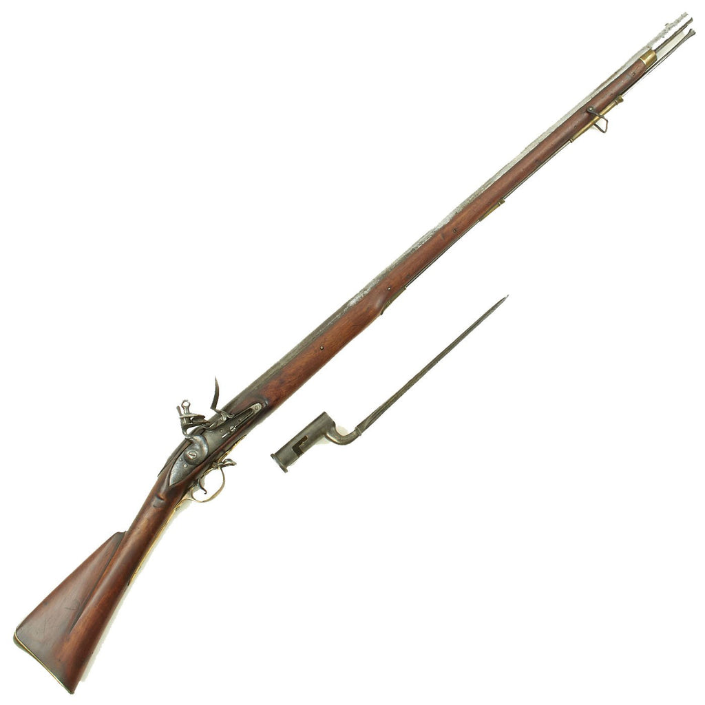 Original British EIC "Windus Pattern" Brown Bess Flintlock Musket by John Twigg with Bayonet - dated 1779 Original Items