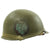 Original U.S. WWII 24th Infantry Division M1 Helmet by Schlueter Original Items