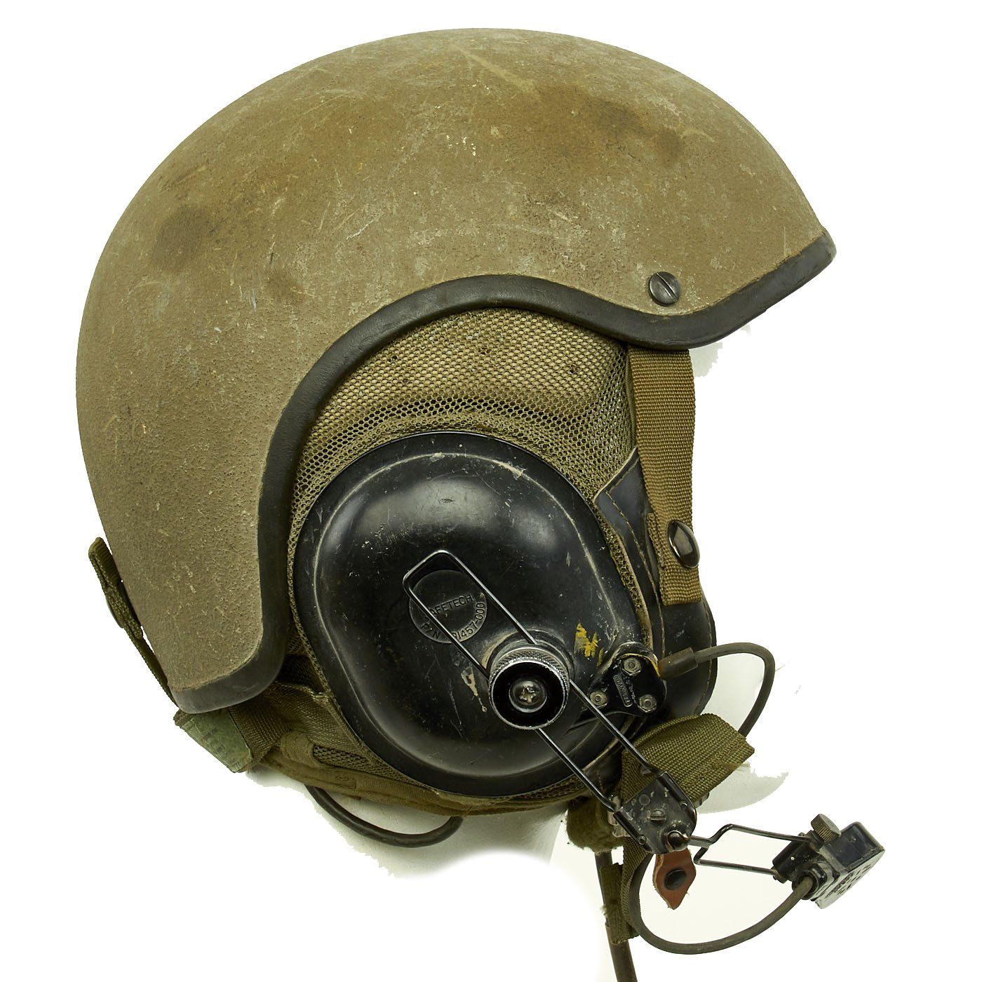 Original U.S. Cold War Combat Vehicle Crew CVC DH-132 Helmet 