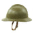 Original WWII French M1926 Adrian Helmet without Badge - Olive Green Original Items