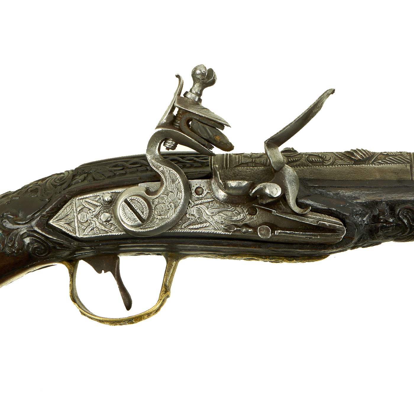 Flintlock Blunderbuss and Pistols Photograph by D Hackett - Fine Art America