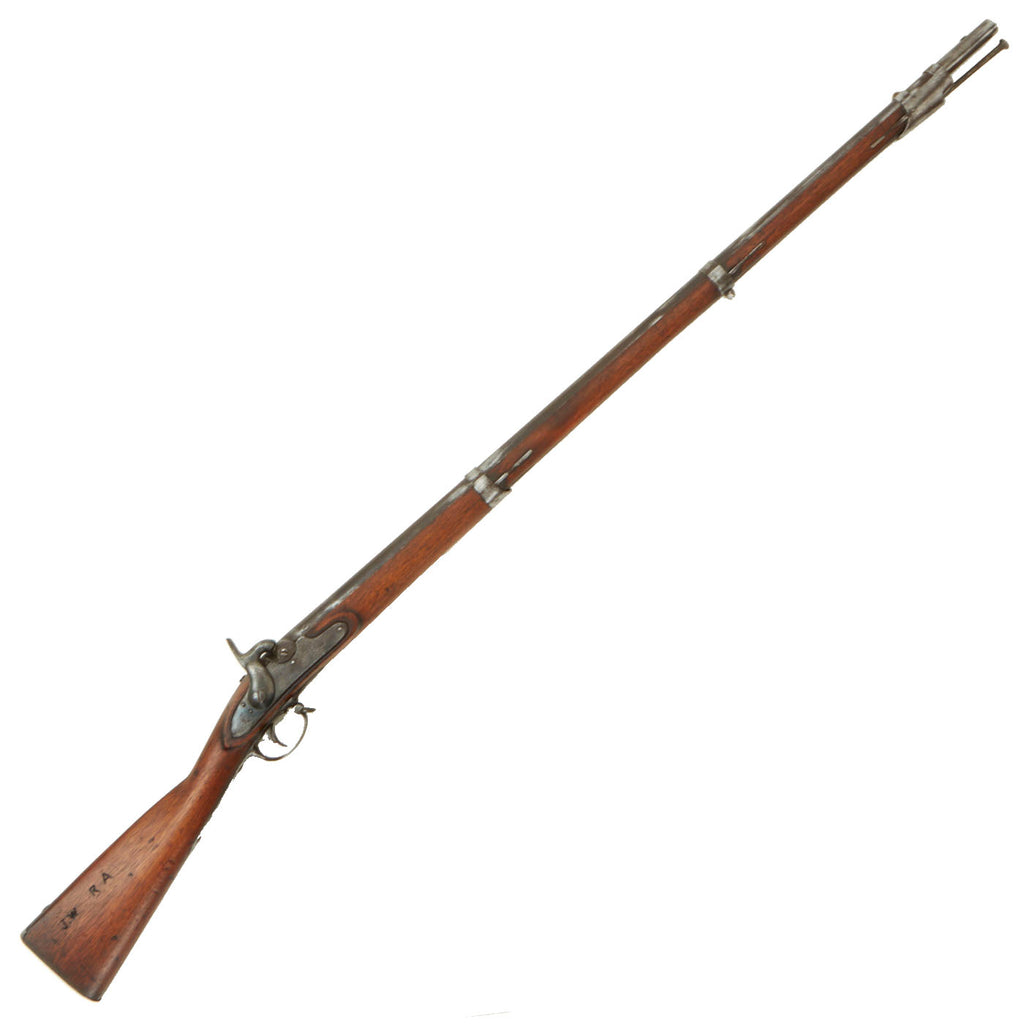 Original U.S. Civil War Era Springfield M-1835 Musket Converted to Percussion - dated 1838 Original Items