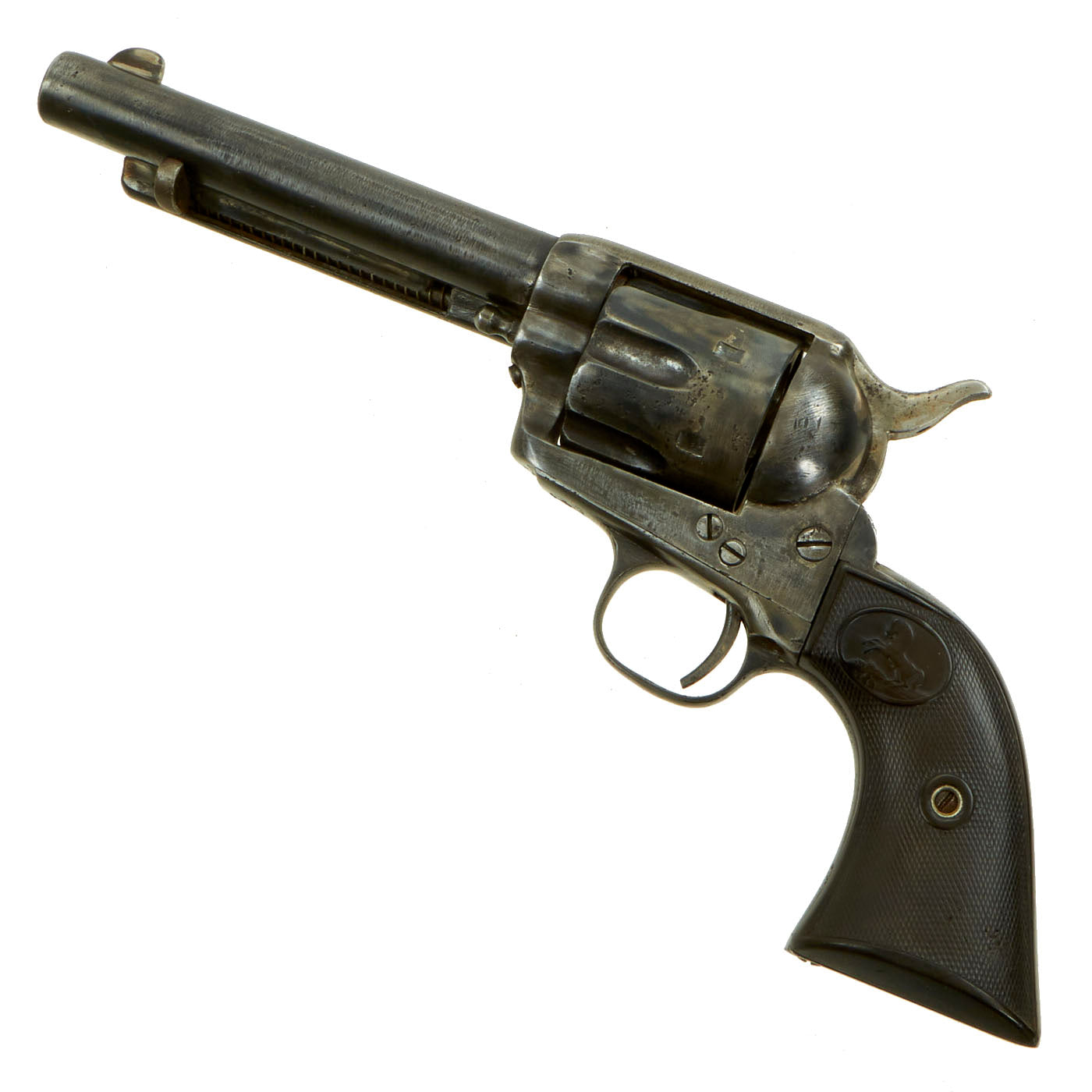 Original U.S. Antique Colt Frontier Six Shooter .44-40 Revolver with 5 –  International Military Antiques