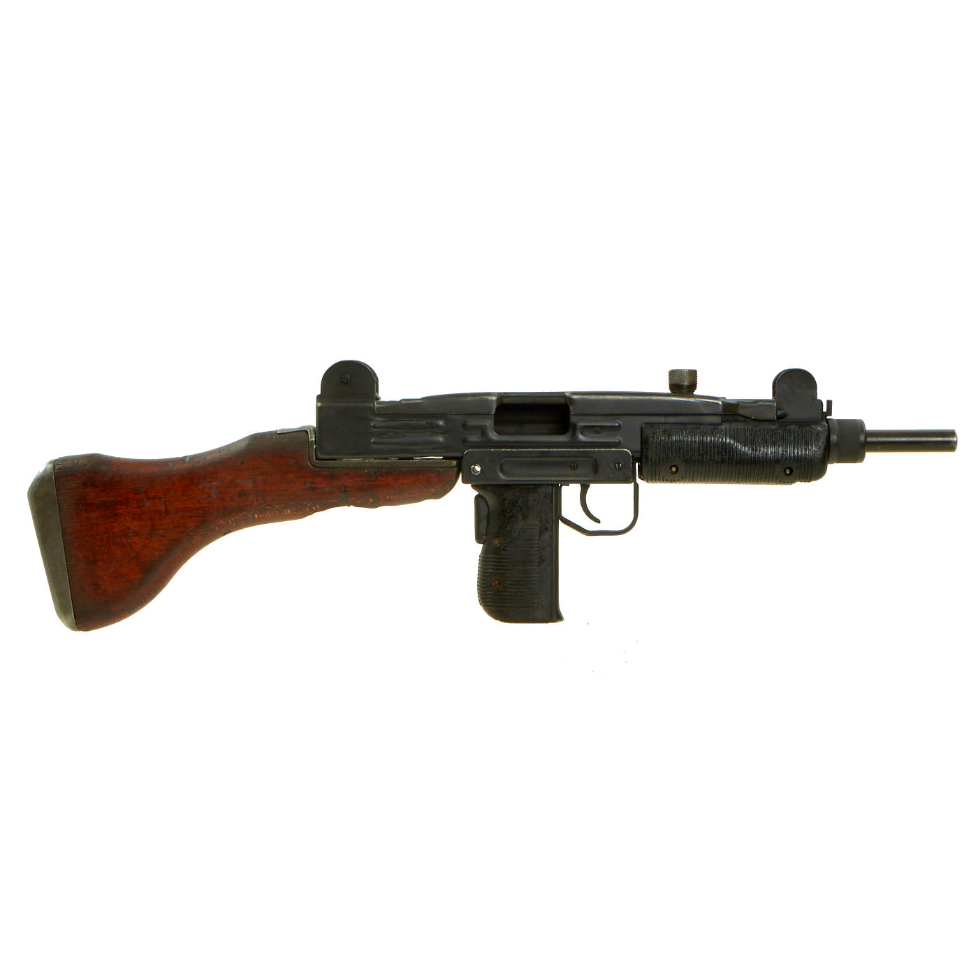 Original Israeli Six-Day War UZI Display Submachine Gun with Wood