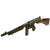 Original U.S. WWII Thompson M1928A1 Display Submachine Gun Serial No. A.O. 44520 - Original WW2 Parts Original Items