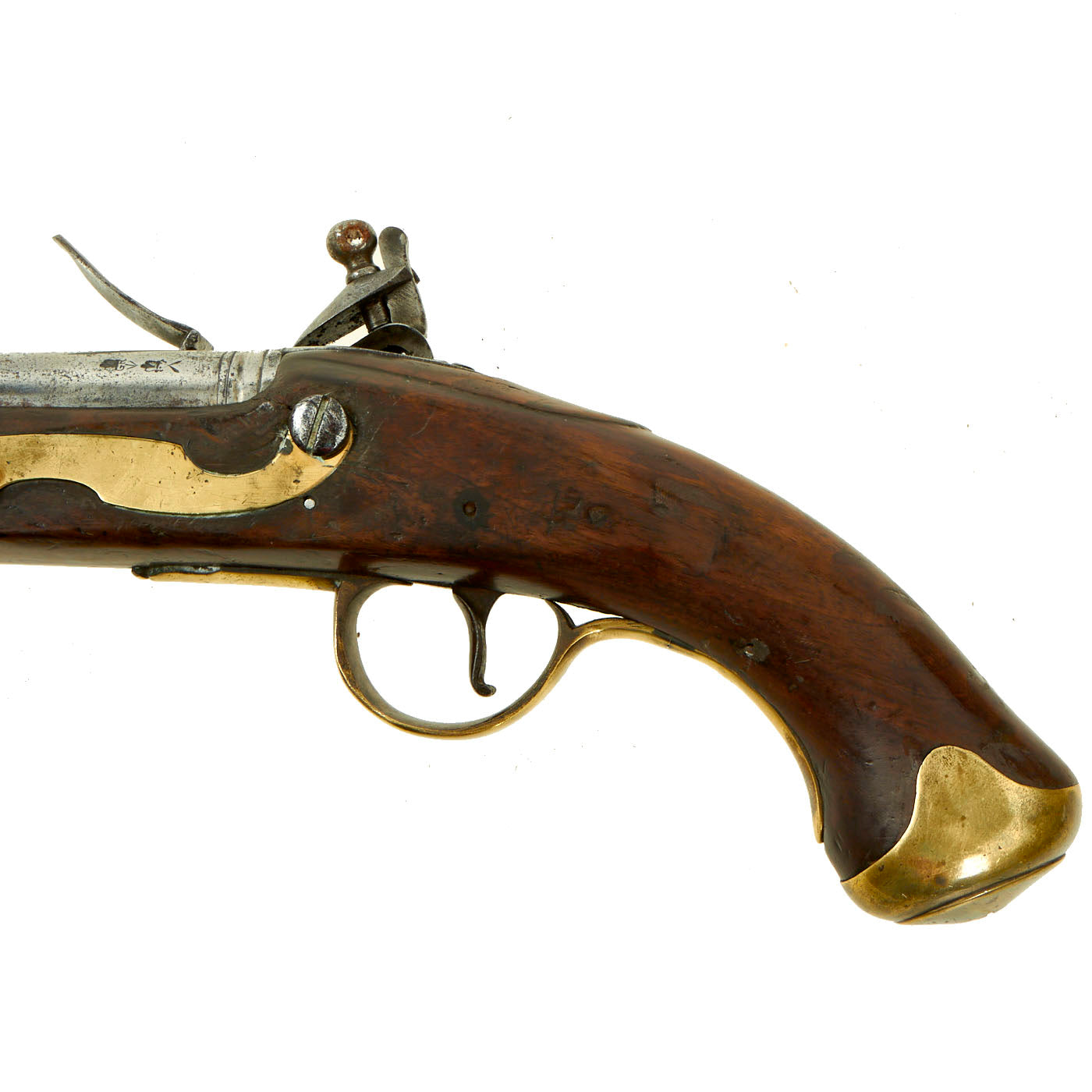 Original British Napoleonic P-1796 Light Dragoon Flintlock Pistol