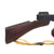 Original U.S. WWII Thompson M1928A1 Display Submachine Gun Serial NO.S-436980 - Original WW2 Parts Original Items