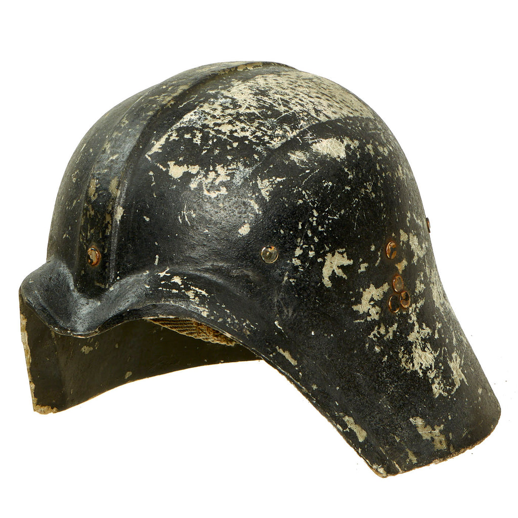 Original Iraqi Fedayeen Helmet with Liner & Chinstrap - Operation Iraqi Freedom Bringback OIF Original Items