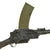 Original WWII Danish Madsen Display Light Machine Gun with Magazine Pouch & Magazine Original Items