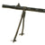 Original WWII Danish Madsen Display Light Machine Gun with Magazine Pouch & Magazine Original Items