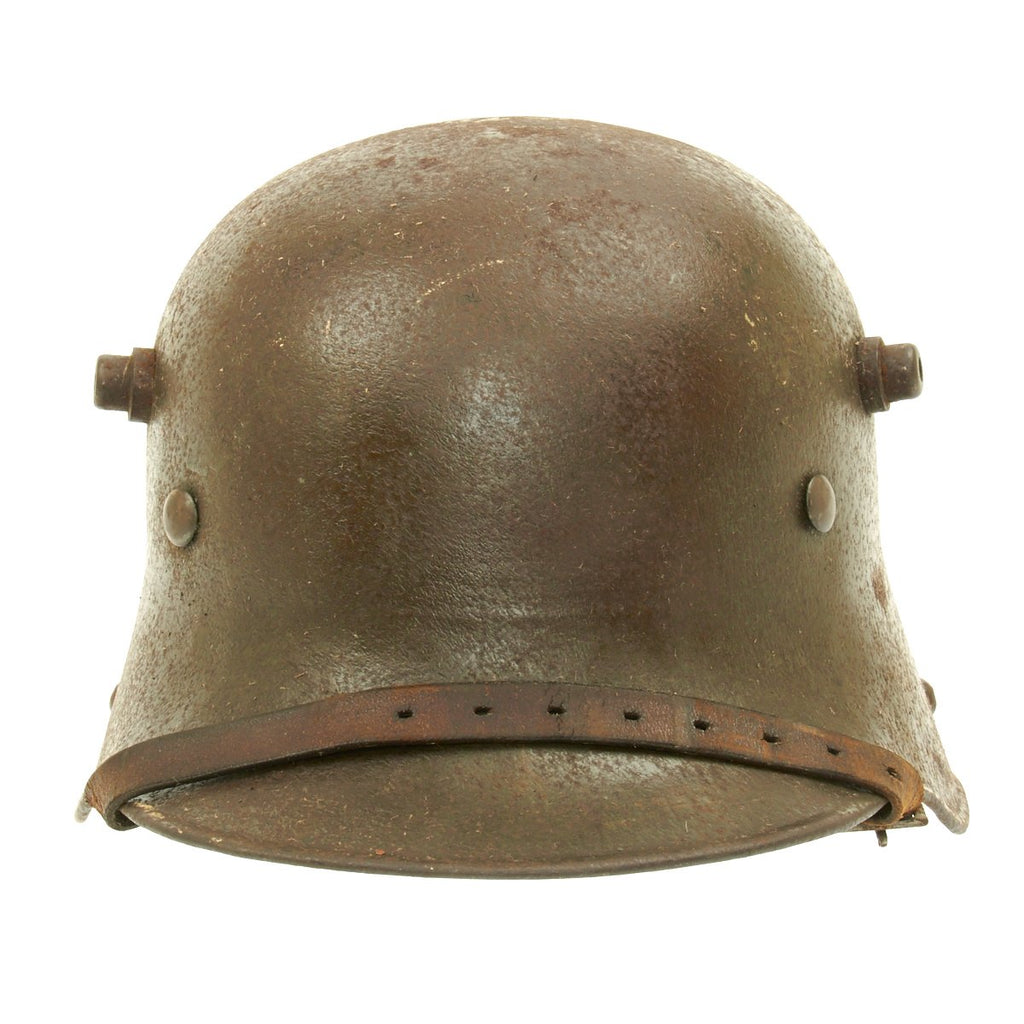 Original German WWI M16 WWII Transitional Helmet with Original Liner - ET66 Original Items