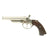 Original European French-Style Nickel Plated Double Barrel Centerfire .38cal Pistol - Circa 1870 Original Items