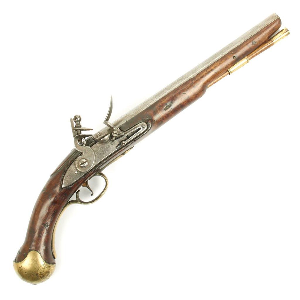 Original British Tower-Marked Sea Service Flintlock Pistol dated 1760 Original Items