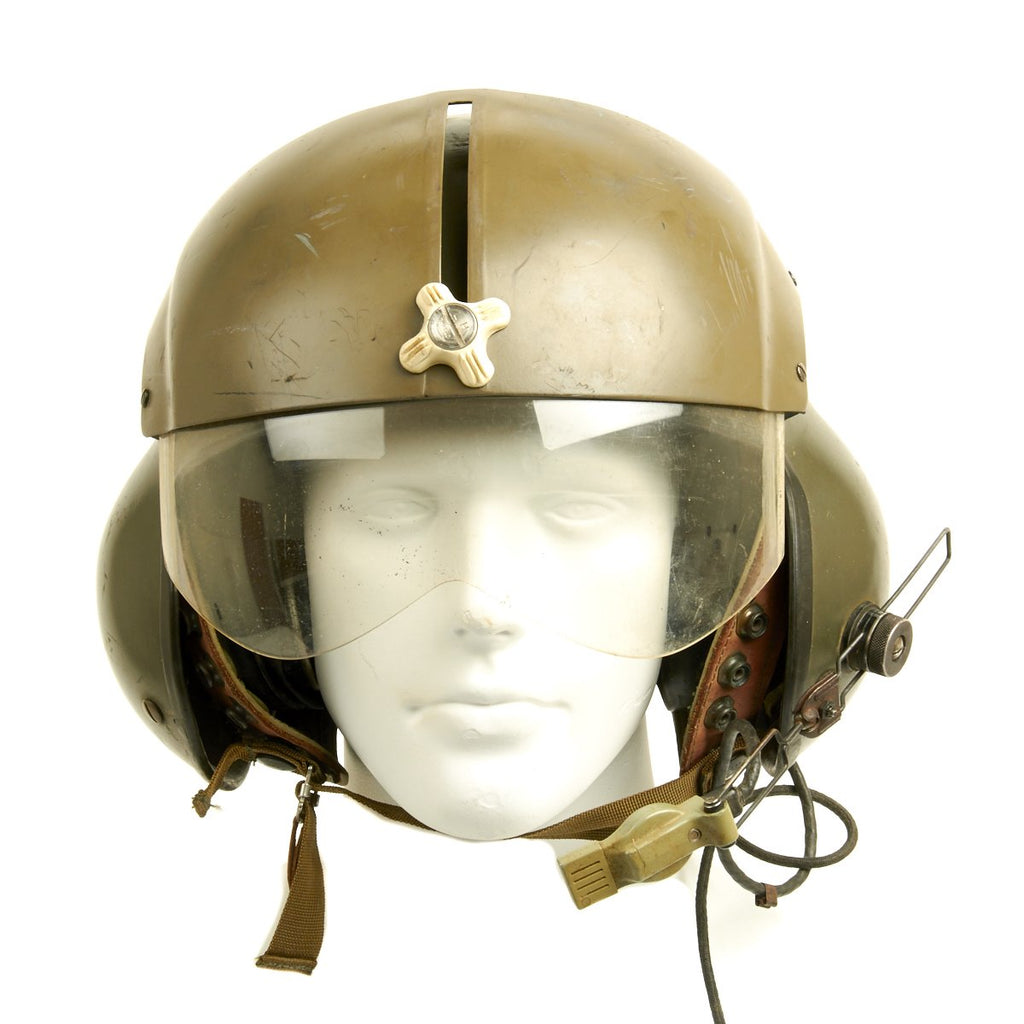 Original U.S. Vietnam War Helicopter Pilot Gentex SPH-4 Helmet - 101st Airborne Division Original Items