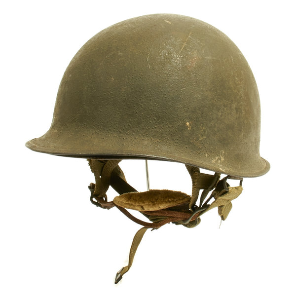 Original U.S. WWII M1 Paratrooper Helmet with Westinghouse Jump Liner ...