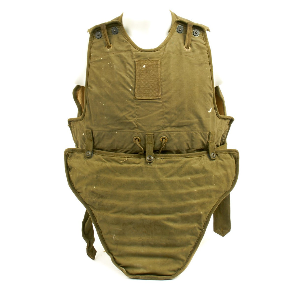 Original U.S. WWII USAAF M1 Flak Vest with M3 Flak Apron Original Items