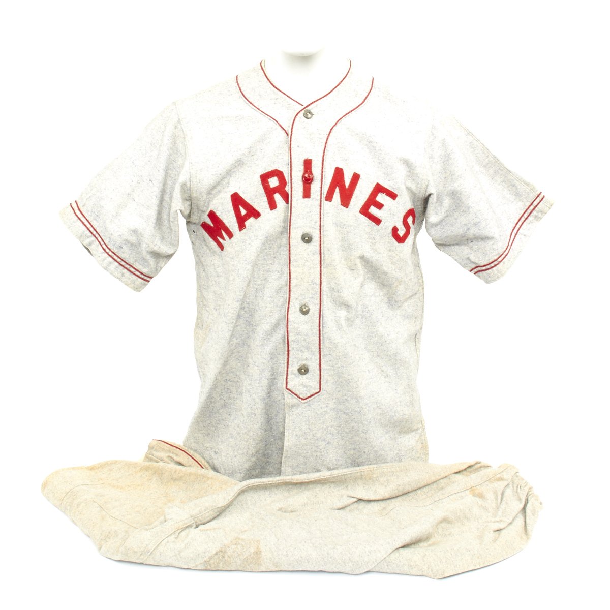 1940s Vintage Wool Baseball Uniform Baseball Jersey Baseball 