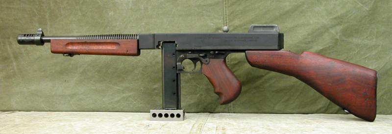 Thompson M1928A1 Dummy Submachine Gun: Aluminum Receiver (One Only) Original Items