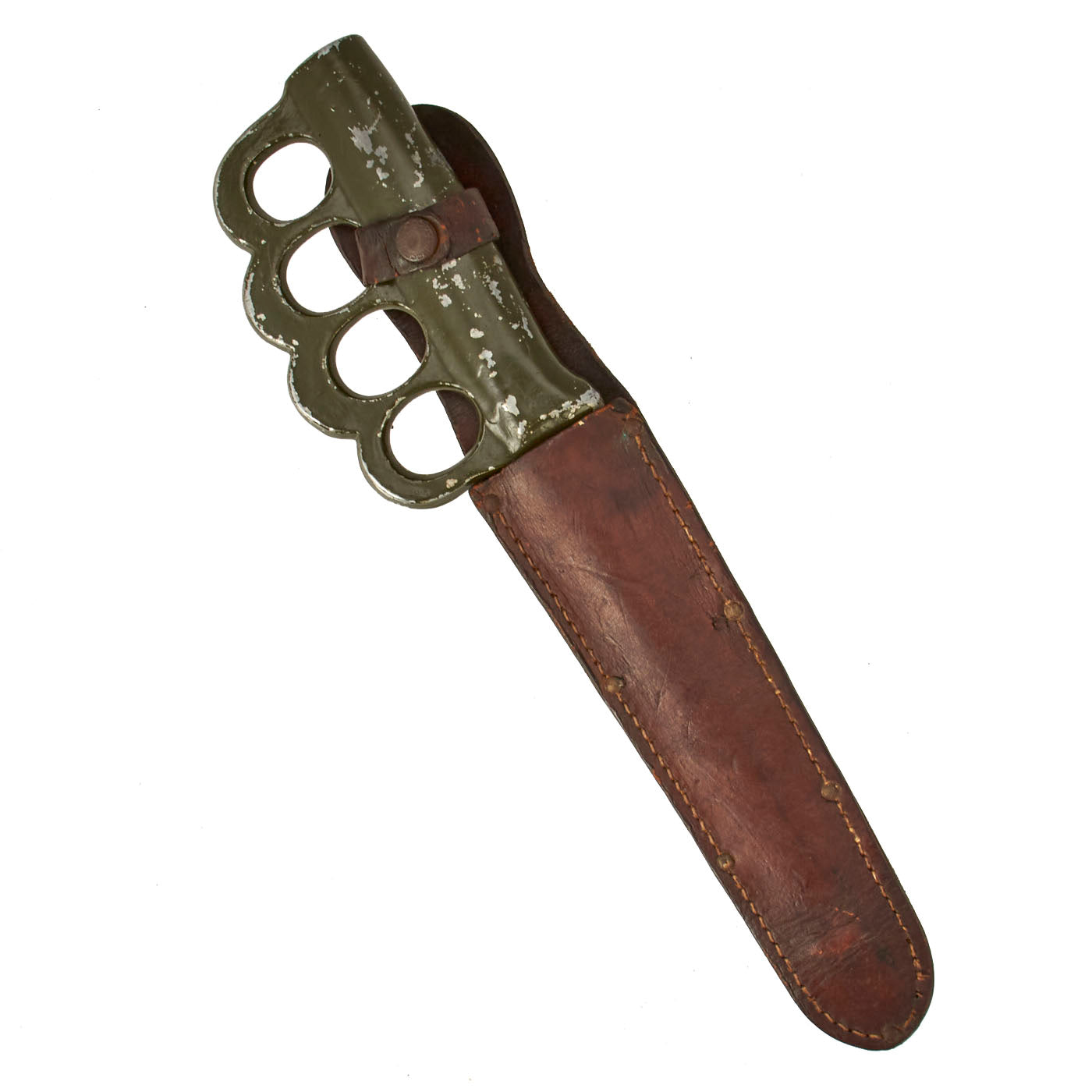Original U.S. WWII Custom Knuckle Duster Fighting Knife As Seen in Boo – International  Military Antiques