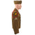 Original U.S. WWII D-Day 507th Parachute Infantry Regiment PIR Named Ike Jacket with Garrison Cap, Awards and Research - D-Day Veteran Original Items