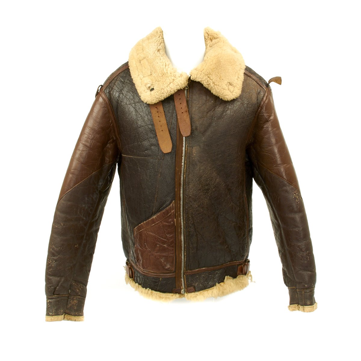 Original U.S. WWII B-17 Bomber Tantalizing Takeoff B-3 Sheepskin