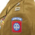 Original U.S. WWII 82nd Airborne 505th Parachute Infantry Regiment Named Ike Jacket Original Items