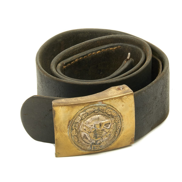 Original German Pre-WWII NSBO EM/NCO Belt with Brass Buckle ...