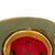 Original German Second Model WWII Afrikakorps Sun Helmet with Badges - Dated 1942 Original Items