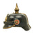 Original German WWI Bavarian Model 1896 Line Infantry Pickelhaube Helmet - dated 1910 Original Items