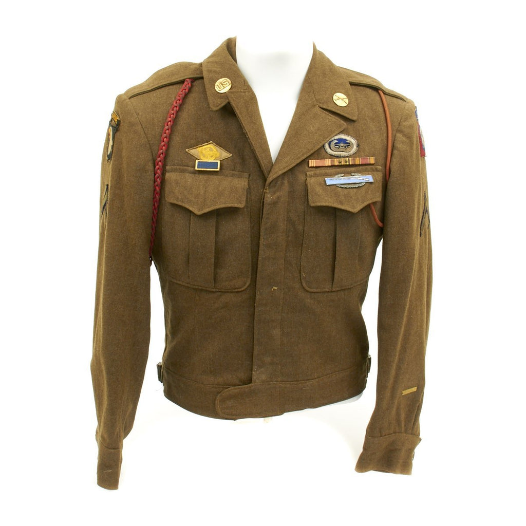 Original U.S. WWII 101st & 82nd Airborne Glider Infantry Regiment Ike Jacket Original Items