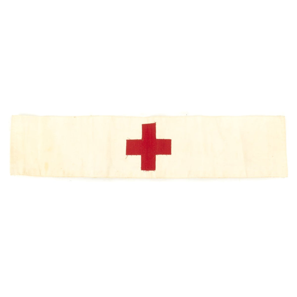 Original U.S. WWII Medic Red Cross Armband - Unissued Original Items