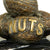 Original U.S. WWII Bastogne December 1944 NUTS Bronze with Black White Marble Base Original Items