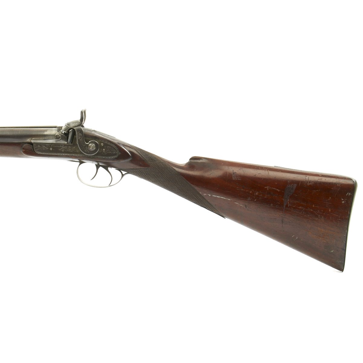 Original British Double Barrel 16 gauge Shotgun by William Chance & So ...