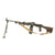 Original Russian RPD 44 7.62mm Display Light Machine Gun with Belt Drum and Sling - Dated 1954 Original Items